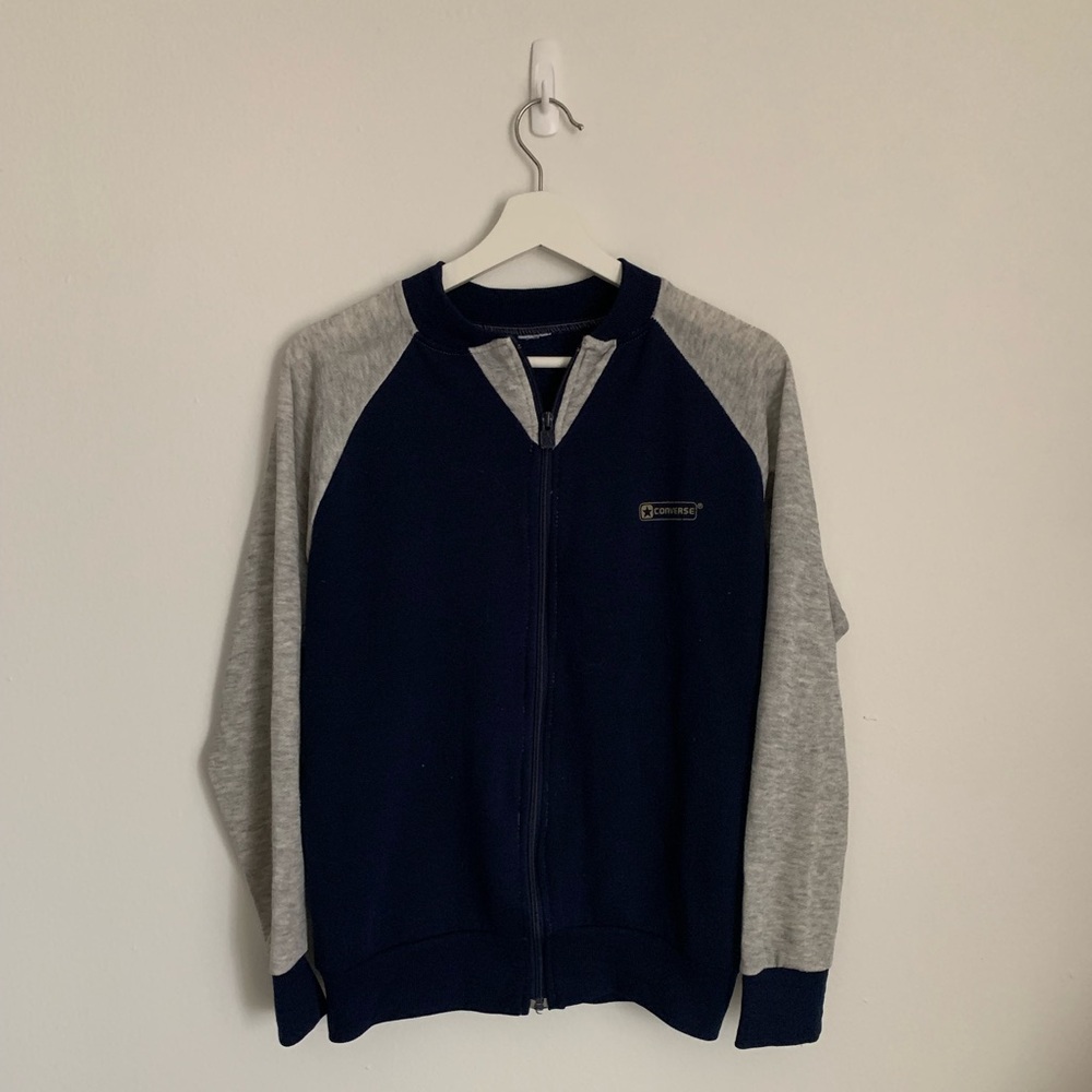 Vintage Converse zip up sweater